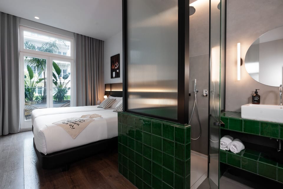 Double or Twin Room, Balcony, City View | In-room safe, desk, blackout drapes, soundproofing