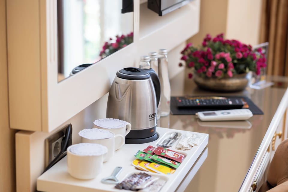 Premium bedding, minibar, in-room safe, desk