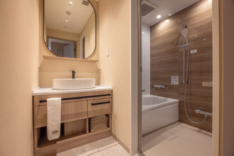 Free toiletries, hair dryer, slippers, bidet