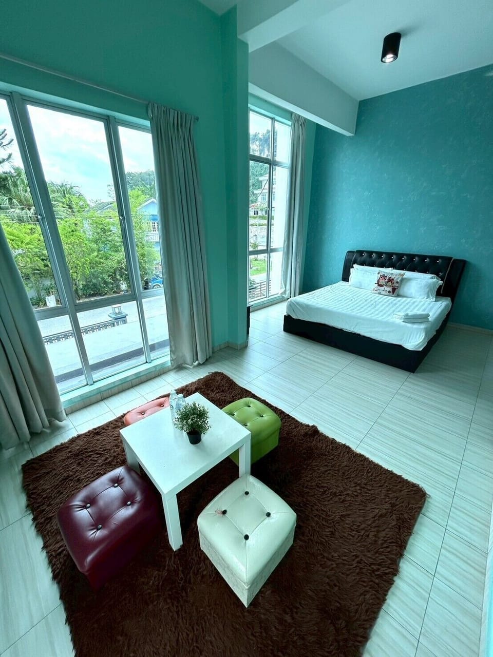 Down comforters, soundproofing, WiFi (free), bed sheets