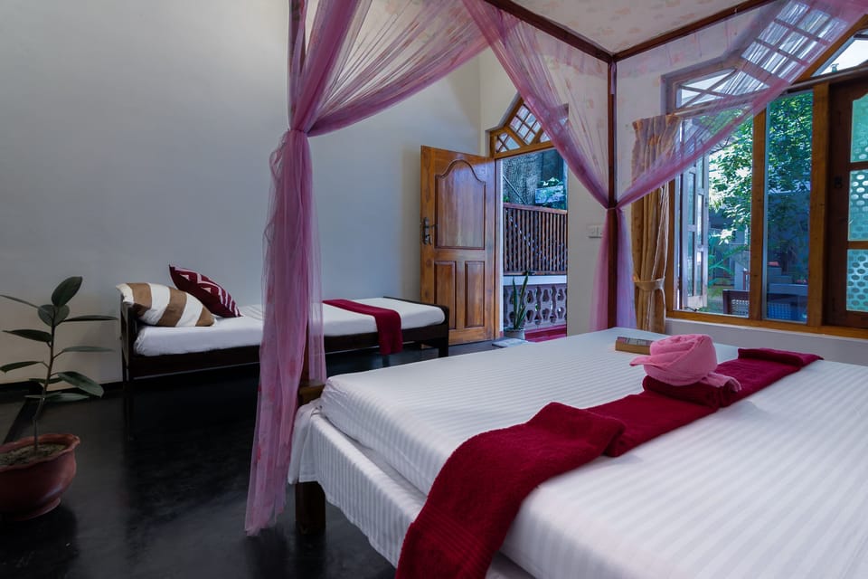 Standard Double Room with Fan | Soundproofing