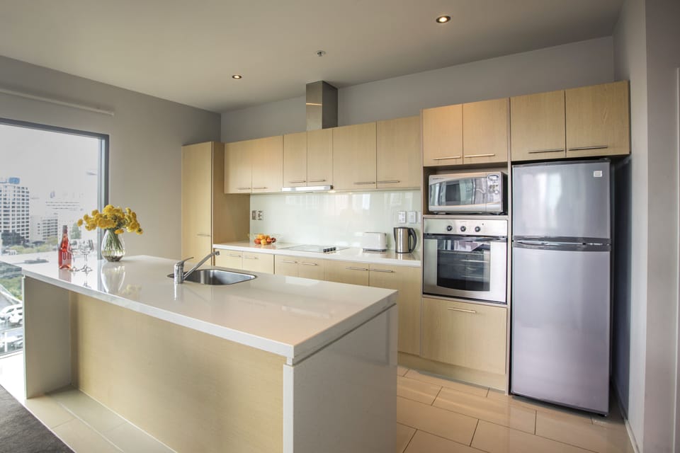 2 Bedroom Penthouse Suite | Premium bedding, in-room safe, soundproofing, iron/ironing board
