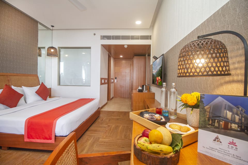 Executive Room with Balcony And Valley View | Premium bedding, in-room safe, desk, blackout drapes