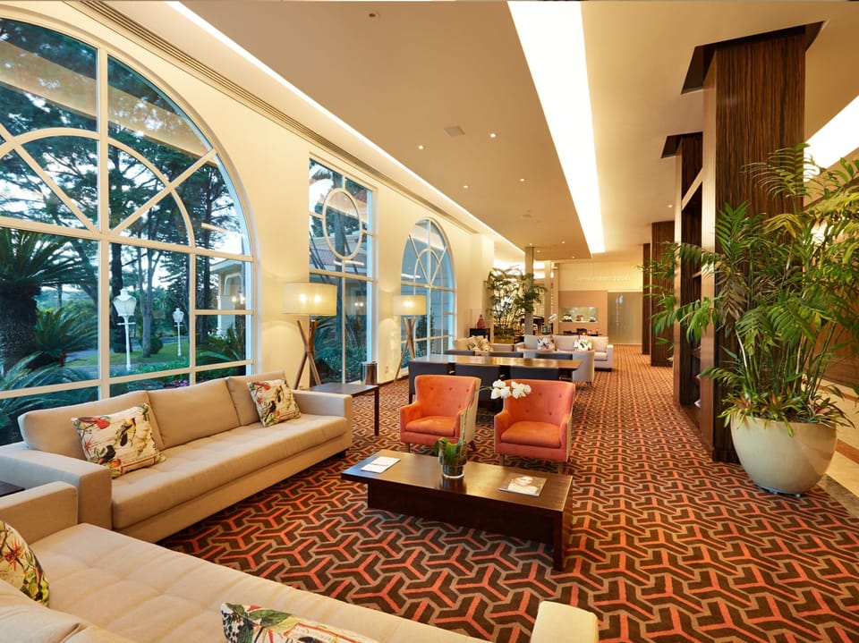 Lobby sitting area