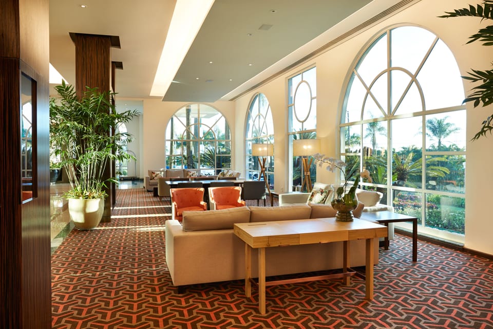 Lobby sitting area