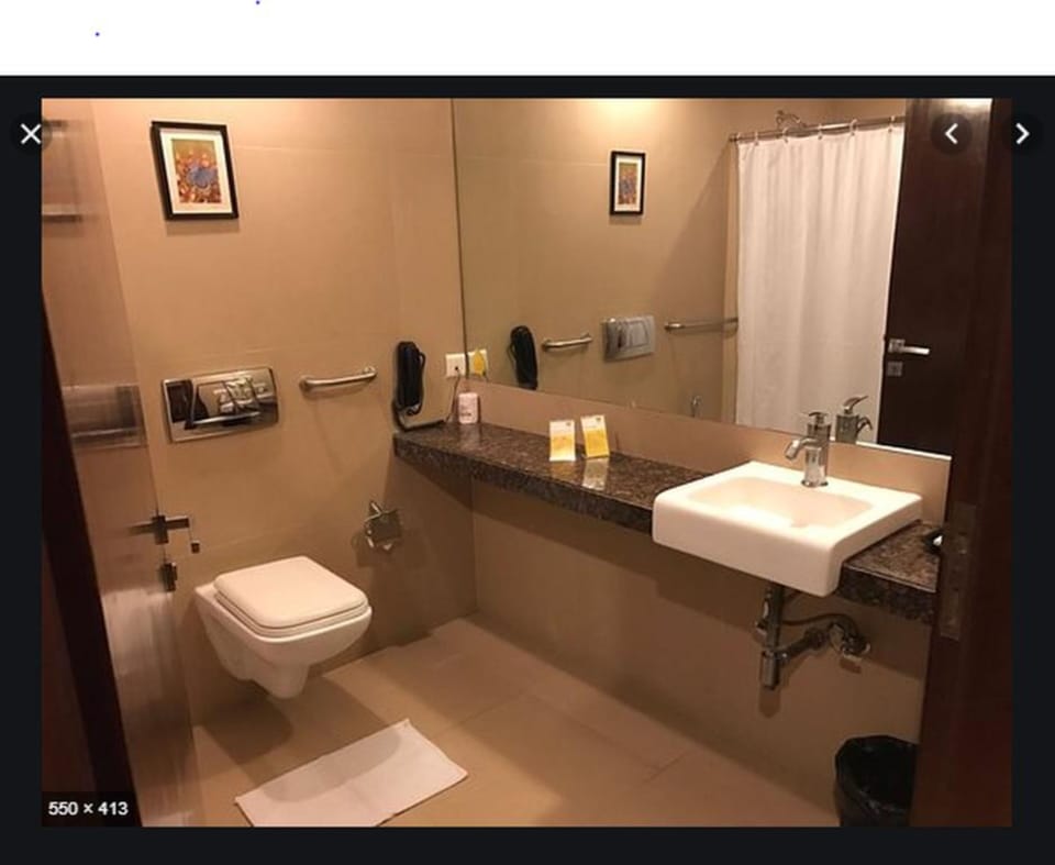 Hair dryer, towels