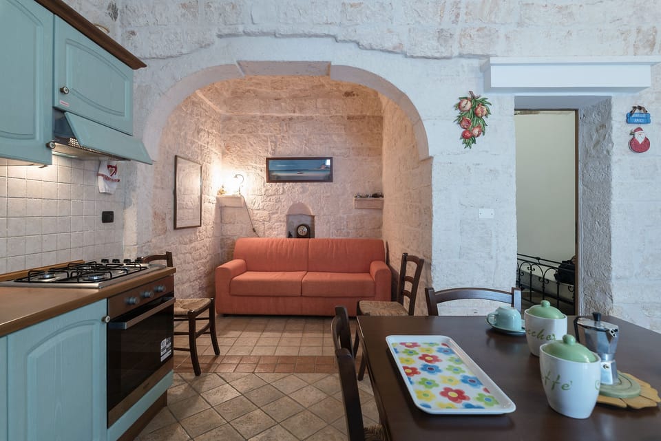 Apartment, 1 Bedroom | Living area | Flat-screen TV