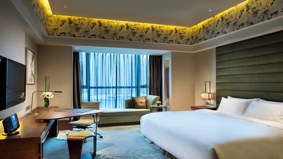 Minibar, in-room safe, desk, blackout drapes