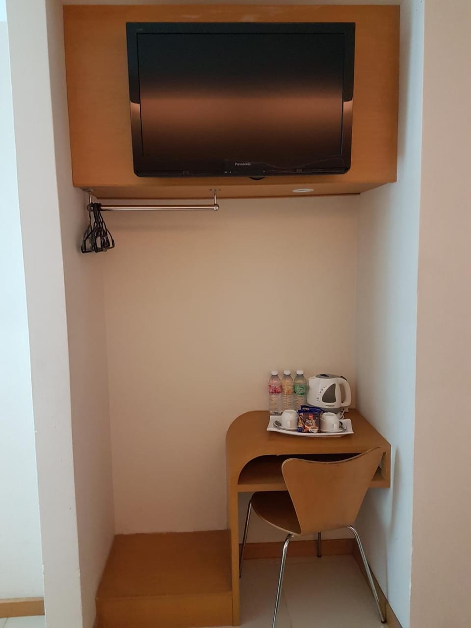 Desk, iron/ironing board, free WiFi