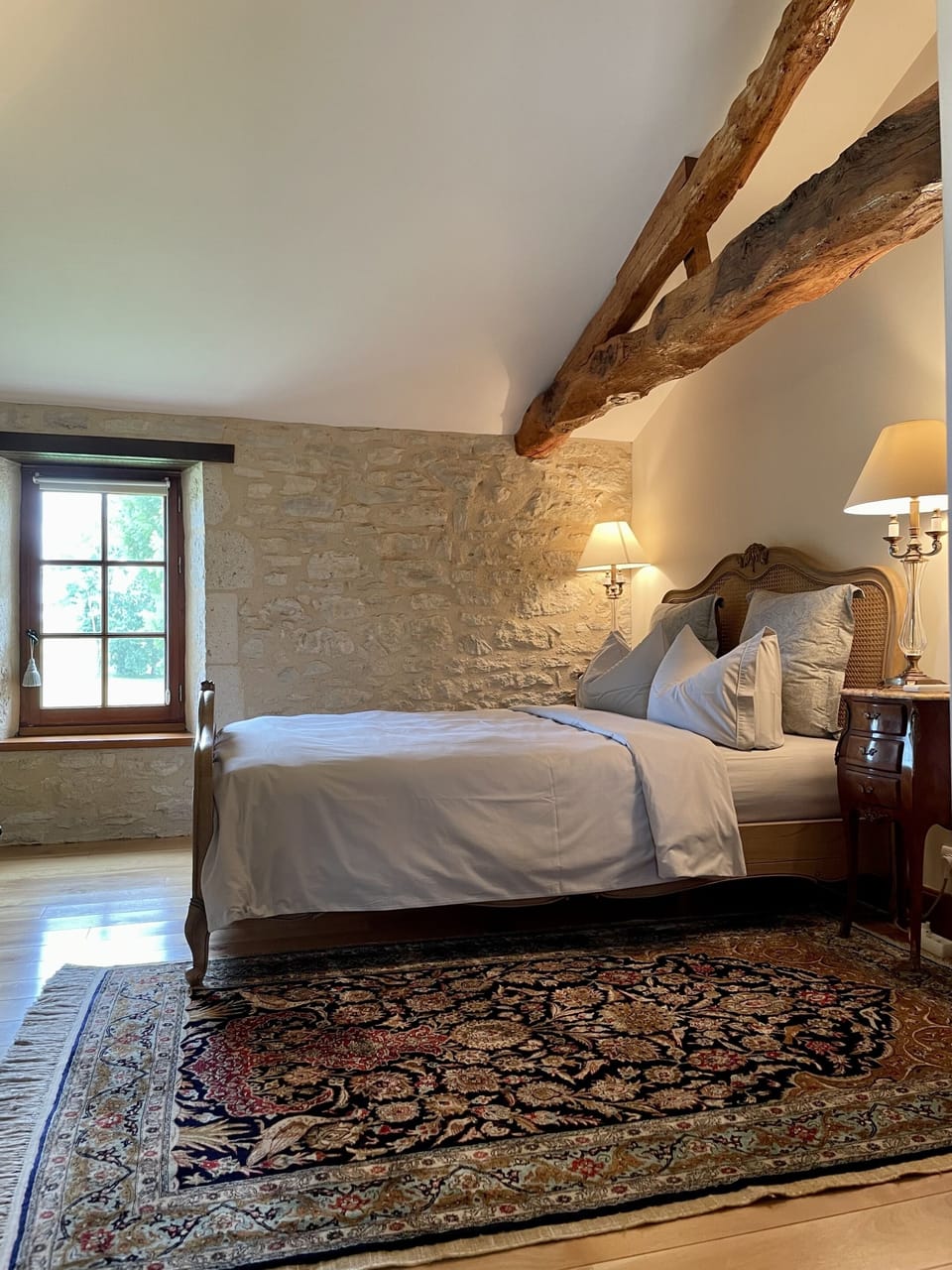 Luxury Double Room, Ensuite, Vineyard View