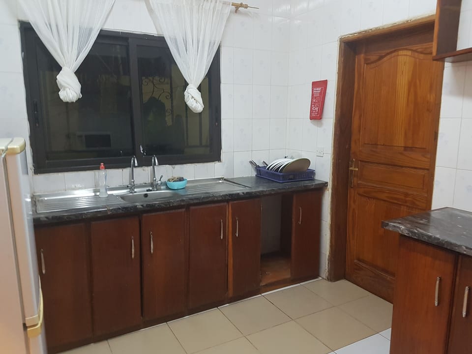 Apartment | Private kitchen | Fridge, microwave, oven, stovetop