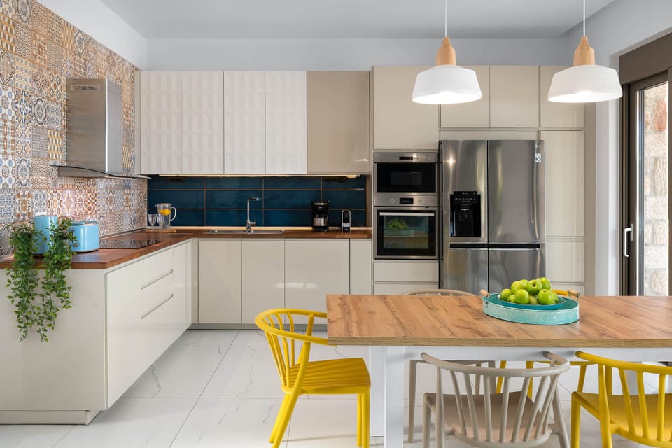 Villa, 3 Bedrooms, Private Pool | Private kitchen | Full-size fridge, microwave, oven, stovetop