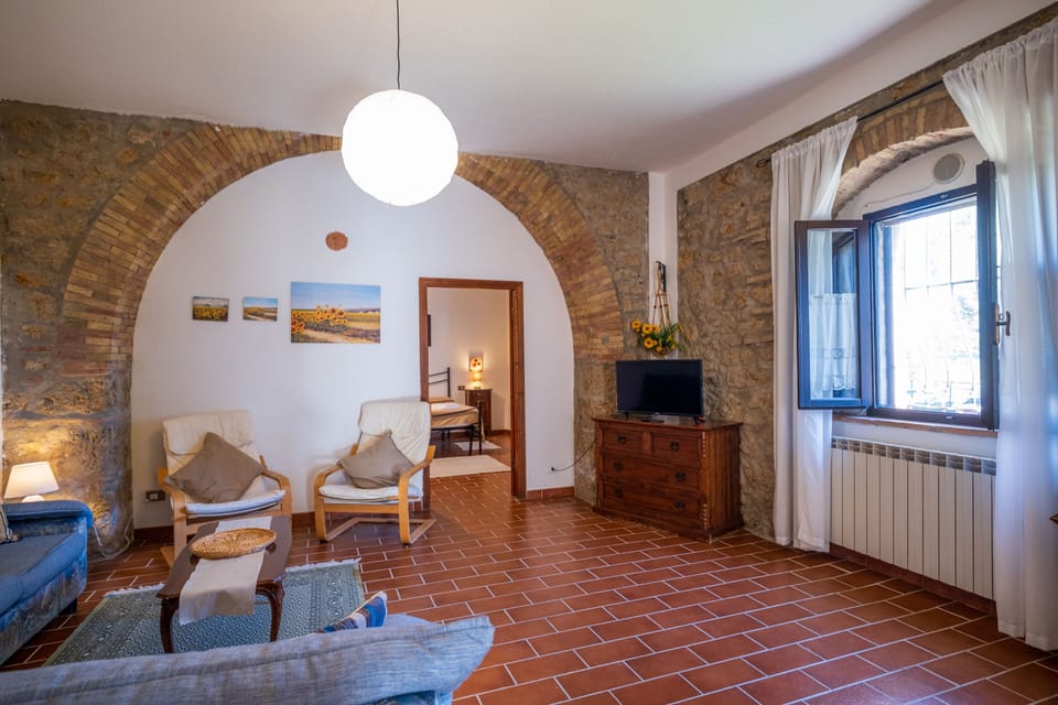 Apartment, 1 Bedroom | Living area | Flat-screen TV