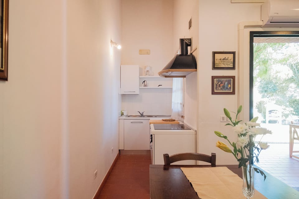 Comfort Condo, 2 Bedrooms, Patio, Garden View | Private kitchenette | Fridge