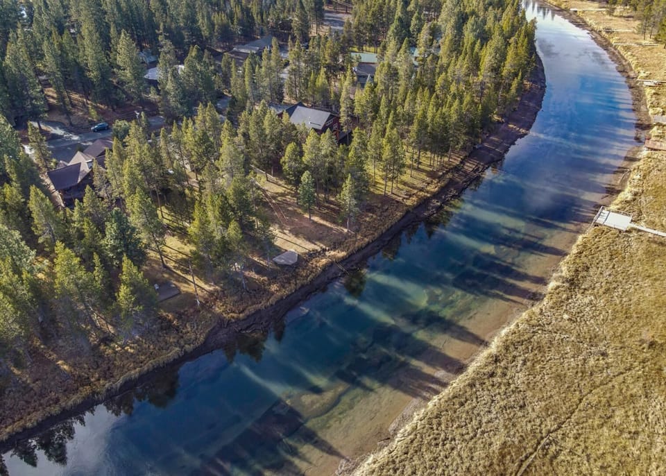 Cabin, Multiple Beds, River View (Crane - Unit 6) | Aerial view