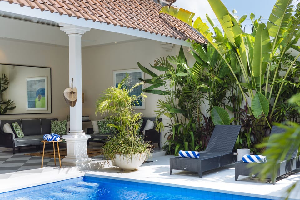 Exclusive Villa, 2 Bedrooms | Living area | Flat-screen TV
