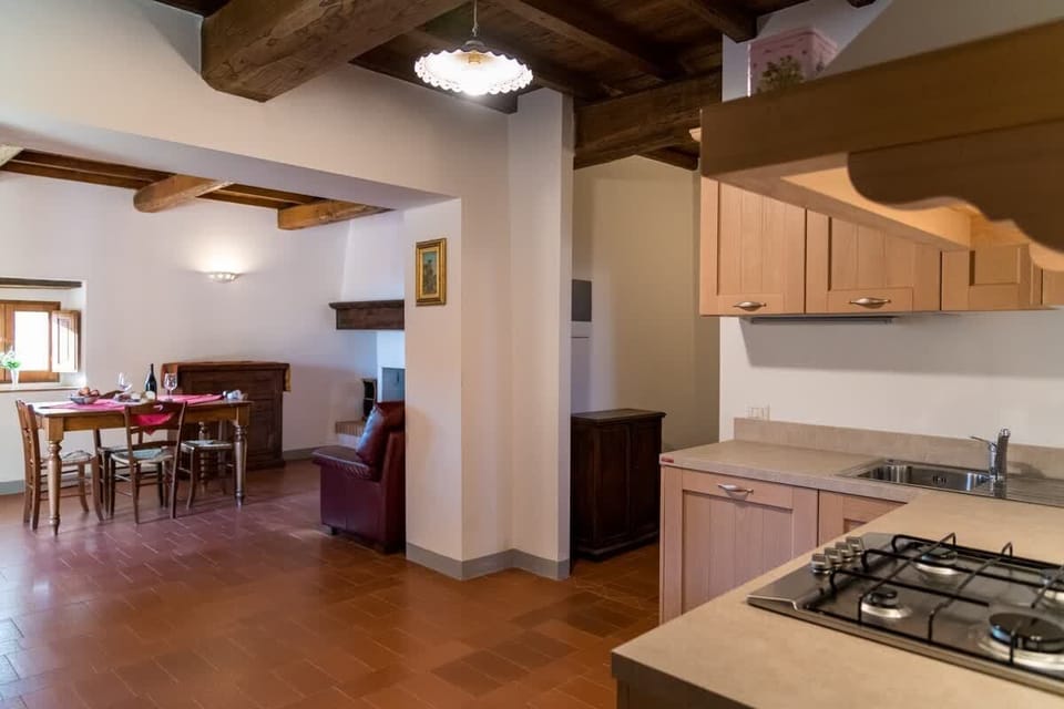 Comfort Apartment, 2 Bedrooms, Balcony, Vineyard View | Private kitchen | Full-size fridge, oven, stovetop, dishwasher