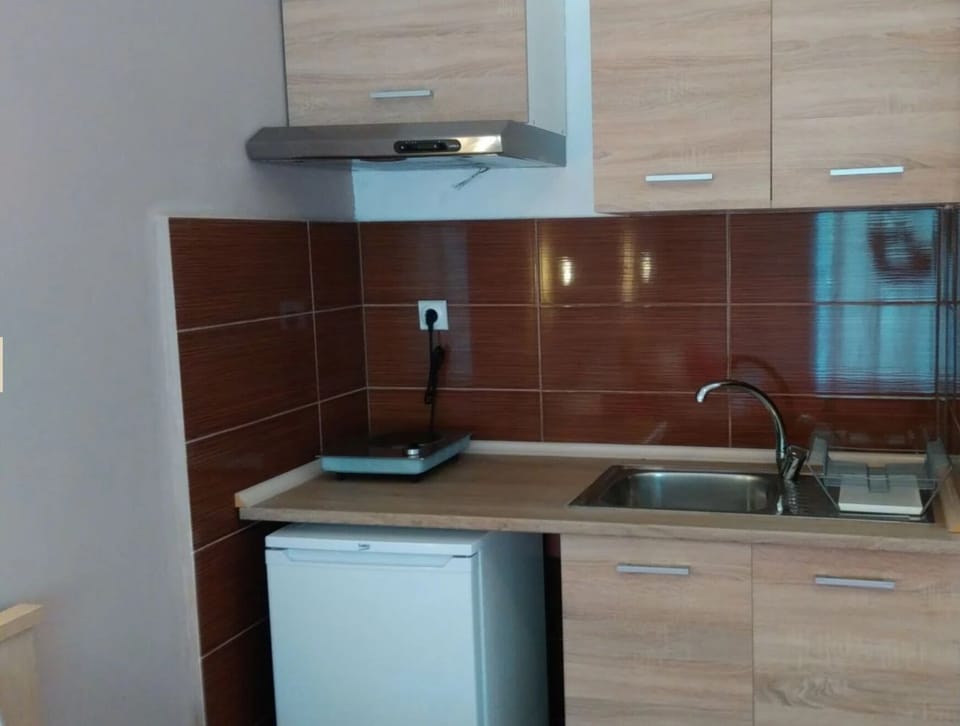 Studio | Private kitchenette | Mini-fridge, stovetop