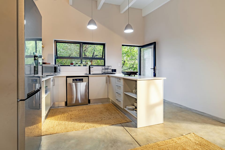 Superior Villa, 2 Bedrooms | Private kitchen | Fridge, electric kettle, dining table