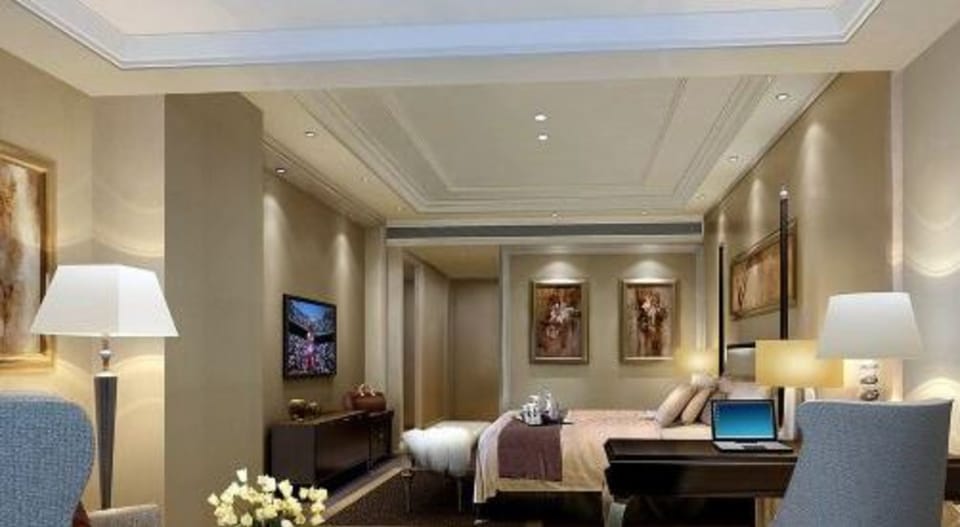 Deluxe Superior Double Room | Free minibar items, in-room safe, desk, blackout drapes