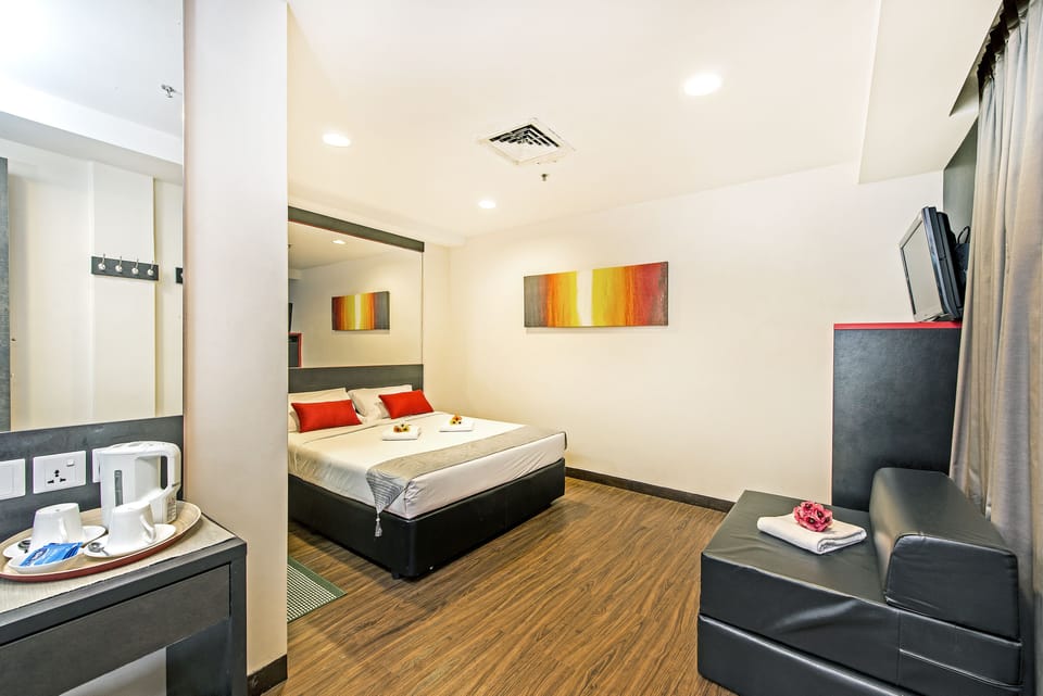 Superior Room, 1 Queen Bed with Sofa bed | In-room safe, WiFi (free), bed sheets
