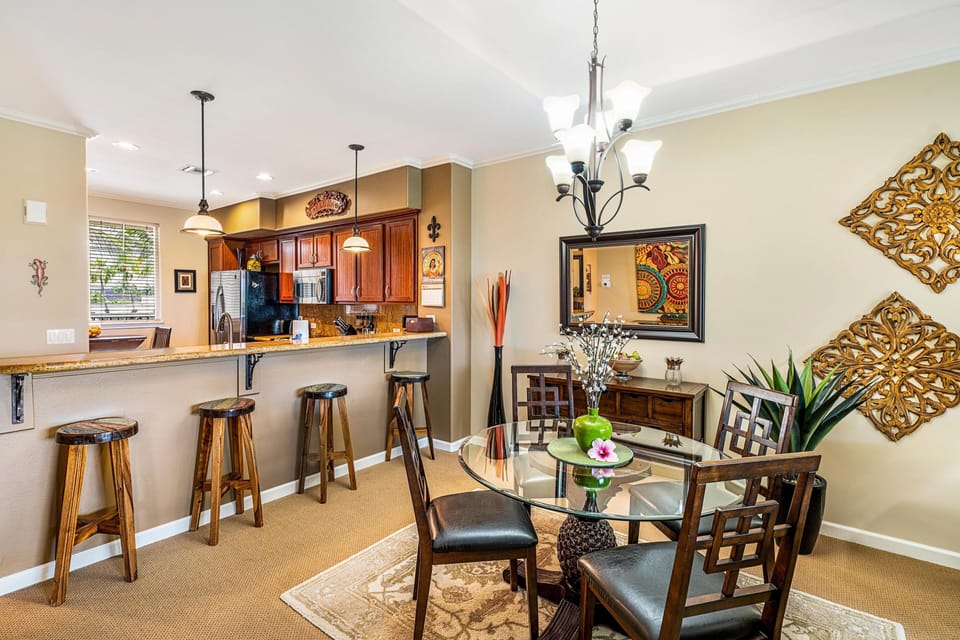 House, Multiple Beds, Golf View (Waikoloa Beach Villas E33) | Private kitchen