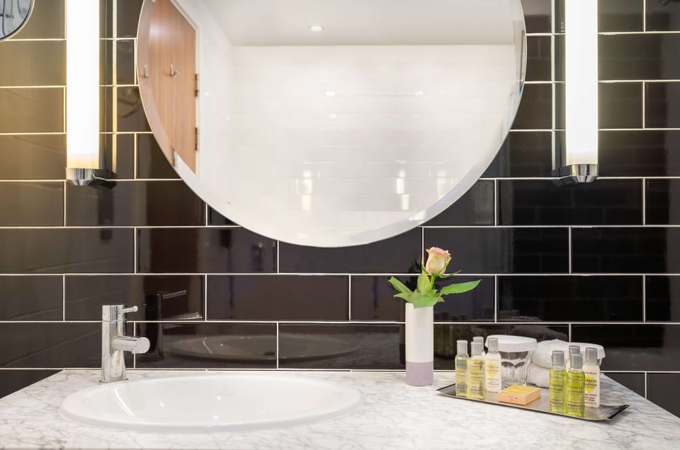 Suite, 1 Bedroom | Bathroom | Designer toiletries, hair dryer, towels