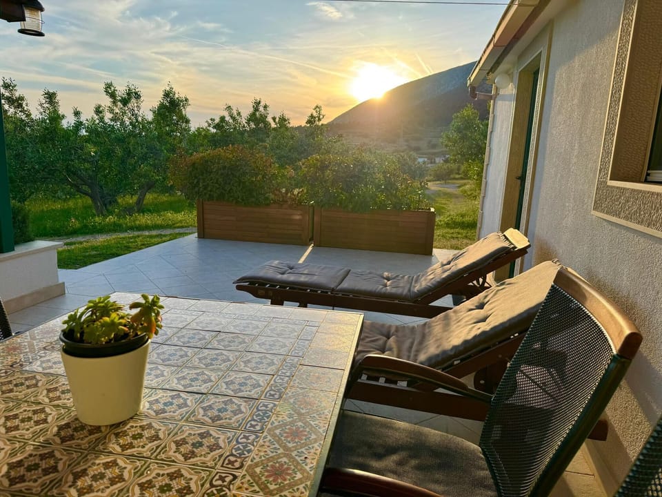 House (Holiday House with Terrace) | Aerial view