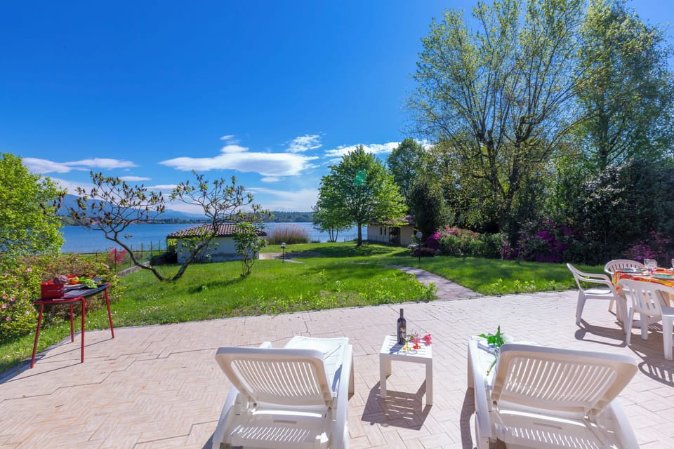 Family Villa, 3 Bedrooms, 2 Bathrooms, Lakeside (Villa Martine Au Bord Du Lac with) | Terrace/patio