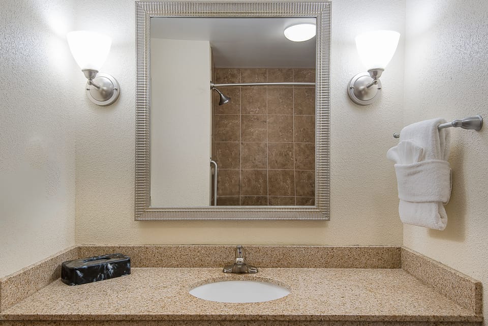 Free toiletries, hair dryer, towels, soap