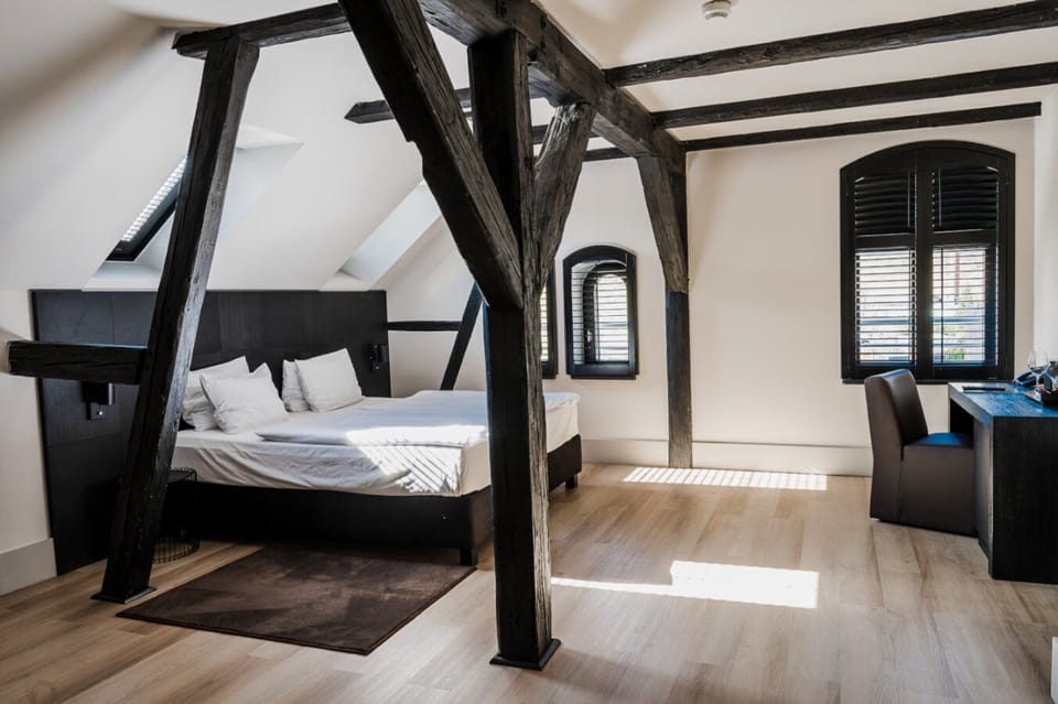 Deluxe Double Room | Premium bedding, in-room safe, desk, blackout drapes