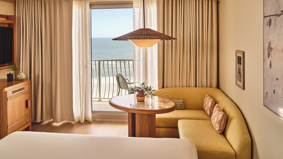 Room, 1 King Bed, Oceanfront (Dune House Preview, Corner) | Premium bedding, pillowtop beds, minibar, in-room safe