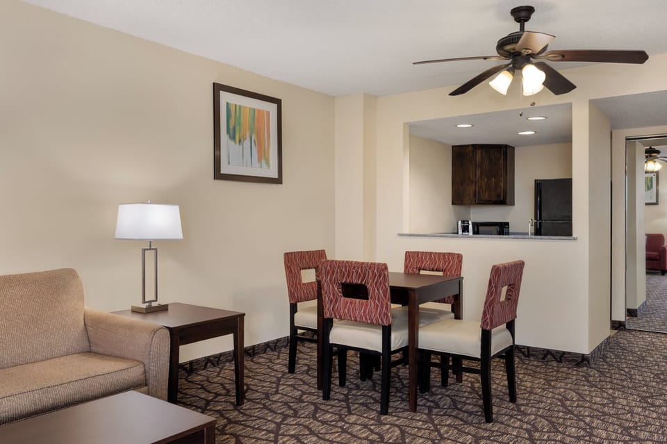 Room, 1 King Bed (Additional Living Area) | Private kitchen | Microwave