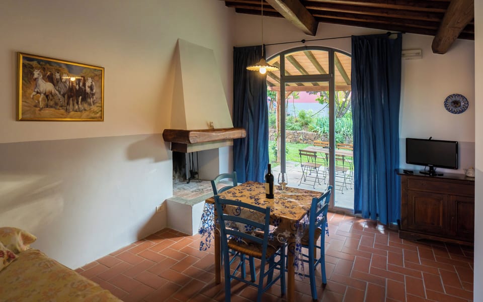 Traditional Apartment, Garden View | Living area | 20-inch flat-screen TV with cable channels, TV