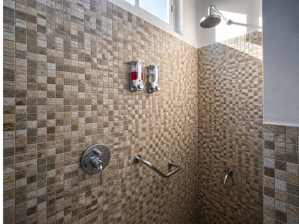 Premium Quadruple Room | Bathroom | Shower, free toiletries, towels