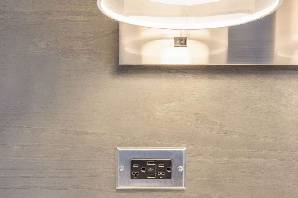 Room, 2 Double Beds, Non Smoking | In-room safe, desk, iron/ironing board, free cribs/infant beds