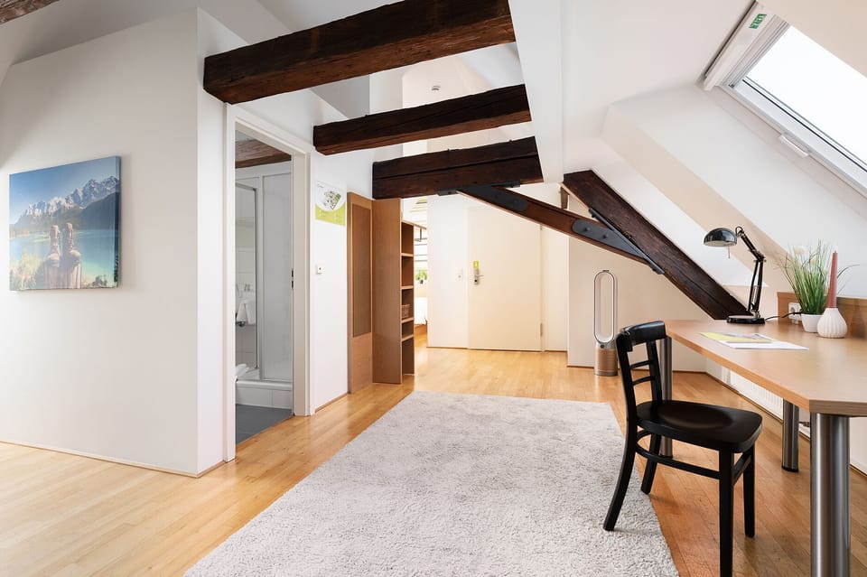 Hotel Room for Double Use | Desk, soundproofing, iron/ironing board, free WiFi