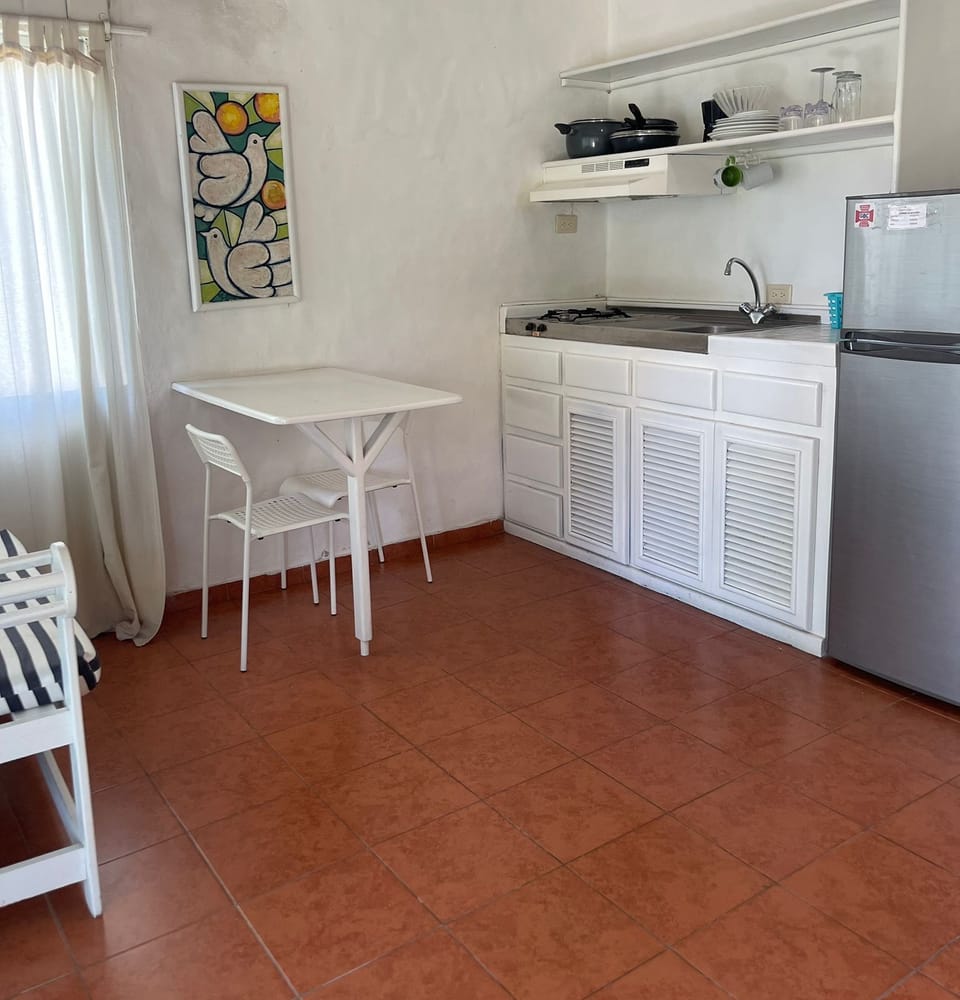 Basic Studio | Private kitchen | Full-size fridge