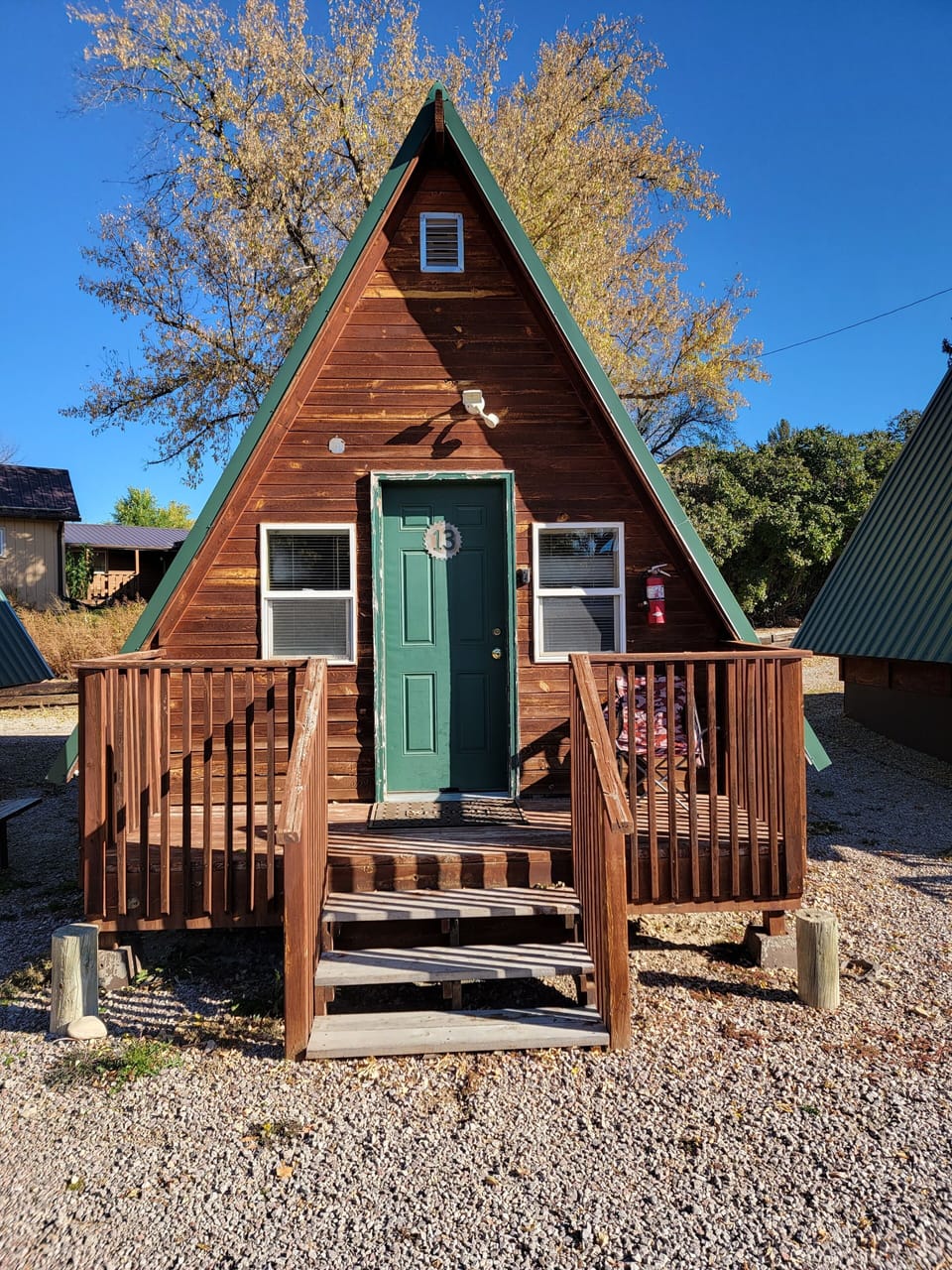 Chalet, 1 Queen Bed | Free WiFi, bed sheets