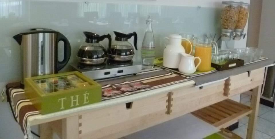 Daily buffet breakfast (EUR 12 per person)