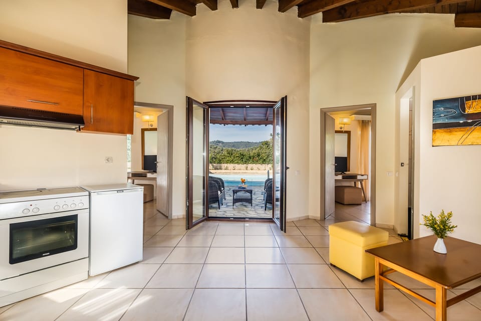 Bungalow, Private Pool | Living area | LED TV