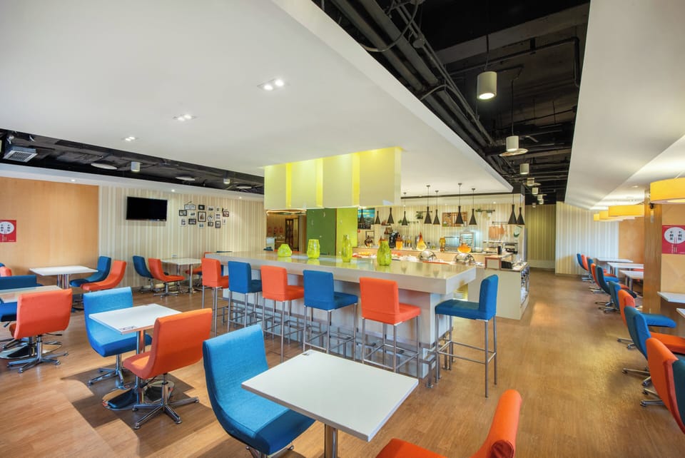 Free buffet breakfast