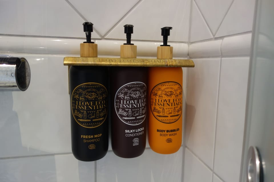 Double or Twin Room, Patio | Bathroom amenities | Hair dryer, towels