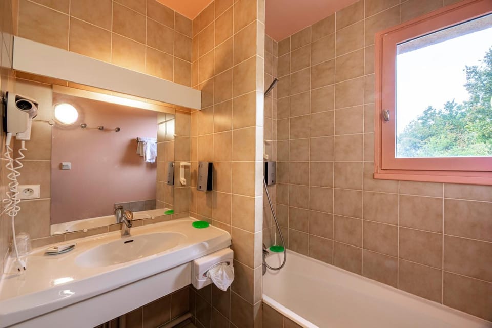 Free toiletries, hair dryer, towels, soap