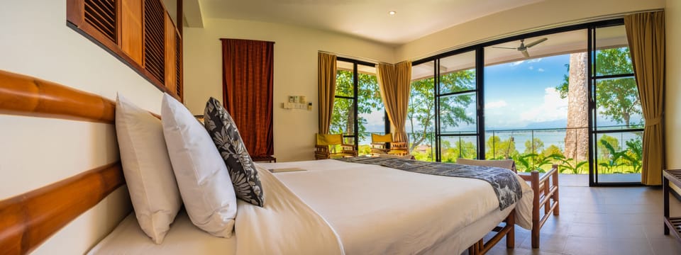 Double or Twin Room (Riverfront Ground Floor ) | Premium bedding, minibar, in-room safe, free cribs/infant beds