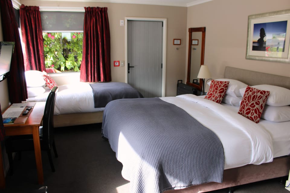 Chalet Triple Room | Premium bedding, desk, soundproofing, iron/ironing board