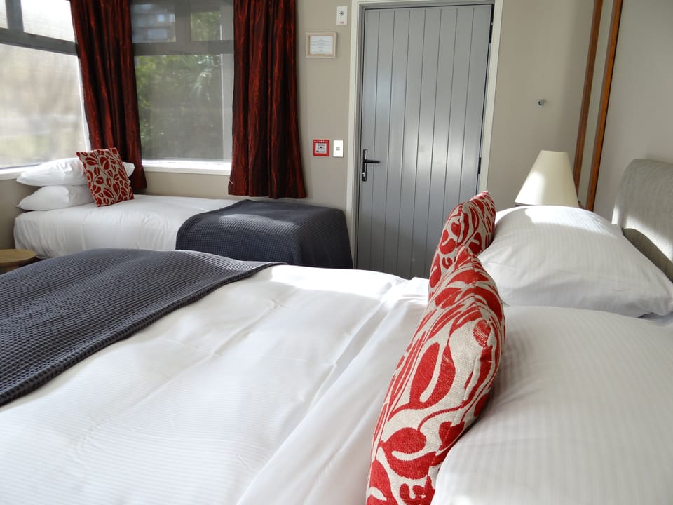 Chalet Triple Room | Premium bedding, desk, soundproofing, iron/ironing board