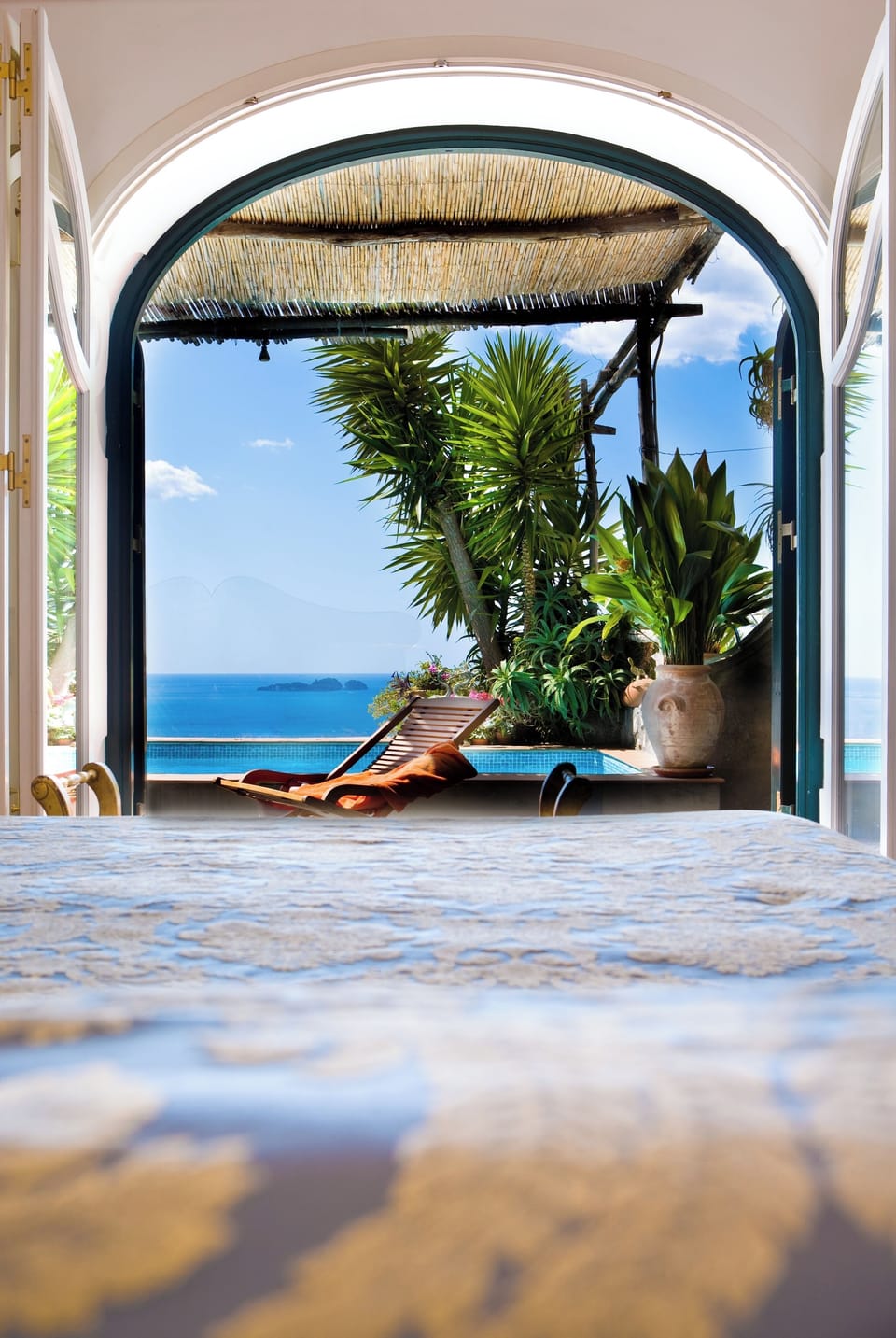 Honeymoon Suite, Private Pool, Sea View | View from room