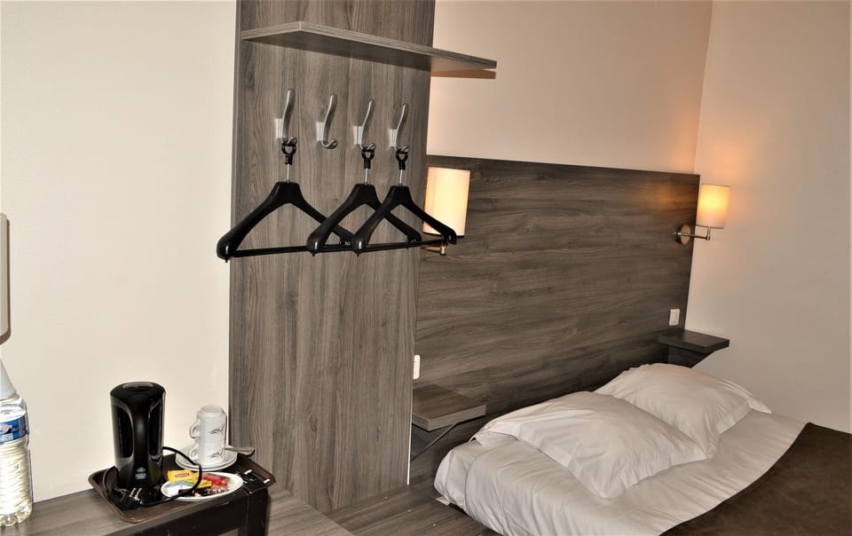 Standard Double Room | Desk, blackout drapes, soundproofing, iron/ironing board (on request)