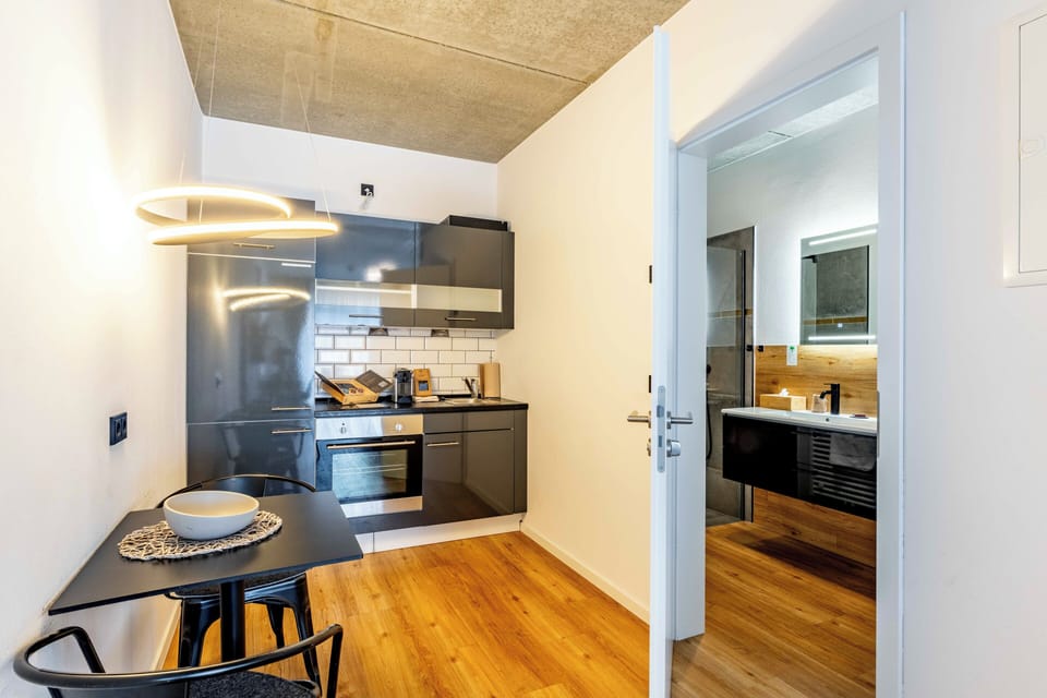 Standard Double Room | Private kitchen | Oven, stovetop, espresso maker, coffee/tea maker